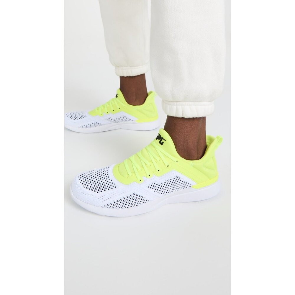 NWB APL TechLoom Tracer Sneaker Shoes Energy /Black/ White Size 9